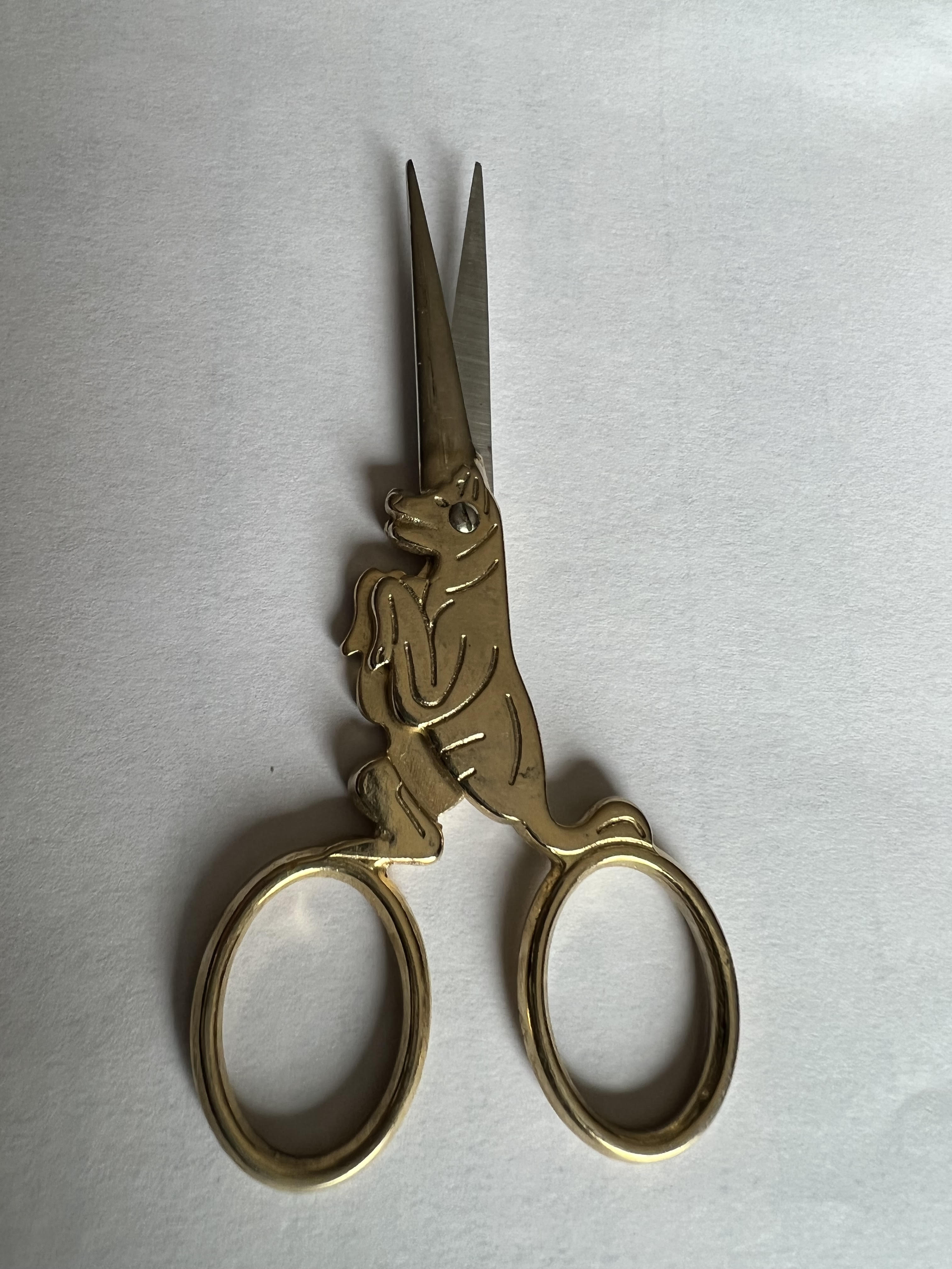 Dog Scissors - Gold